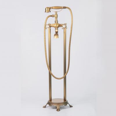 Free Standing Bath Mixer - Antique Brass (Cobra Fittings)