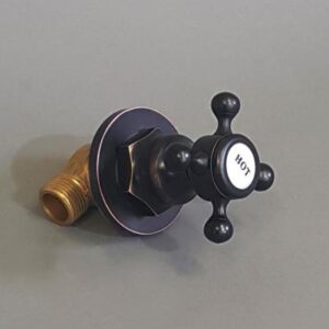 RMSTB Under Tile Stop Tap - Black (With Cobra Fittings)