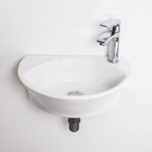 Rounded Wall Basin