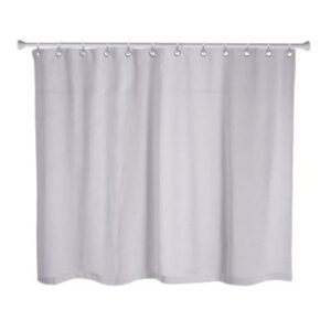 Curtain Shower Poly Wht 1.25mx2m
