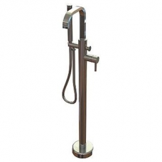 Single lever Bath Shower floor mounted Square
