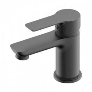 IQ PLUS BASIN MIXER - MATT BLACK