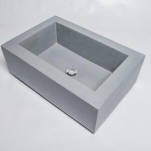 Trough Basin Small - Concrete Grey 400*600