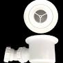 SHOWER WASTE AND TRAP 90MM FOR TRAY (QF009)