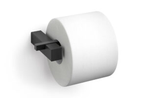 CARVO Black Toilet Roll Holder