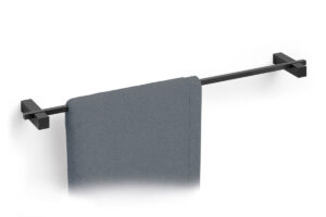 CARVO Black Towel Rail 66 cm