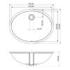 Oval Underslung Medium